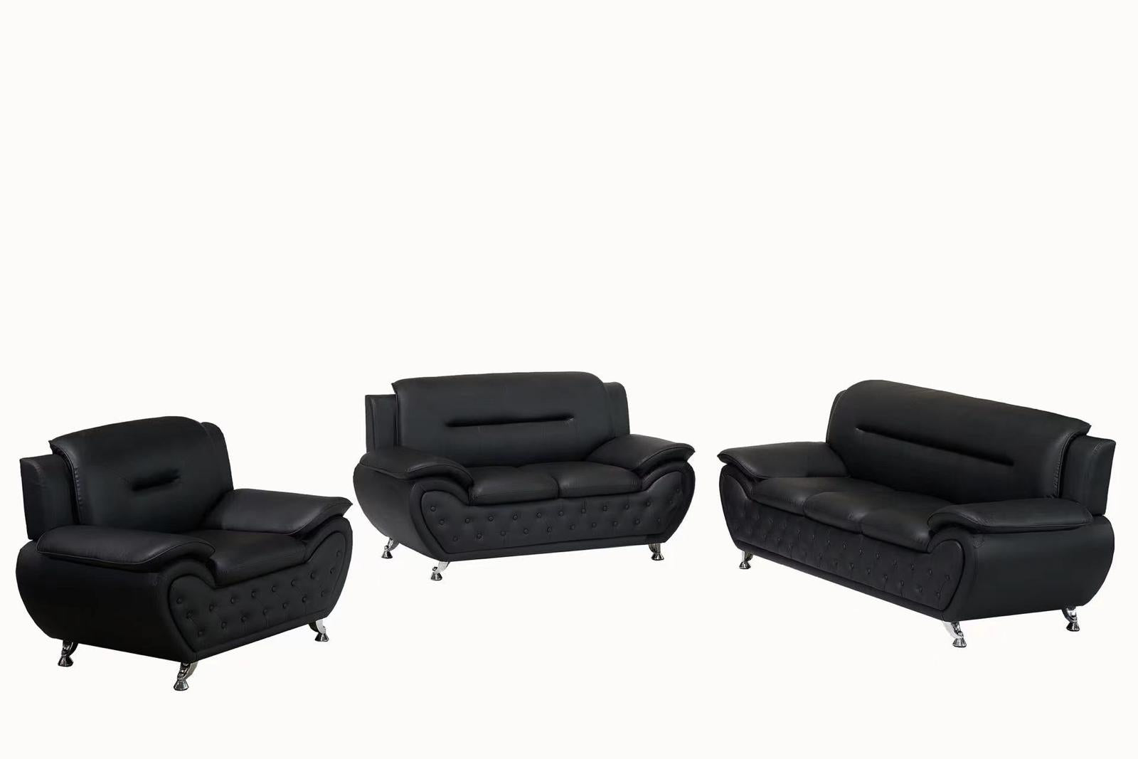 Farley_Black_SOFA SET